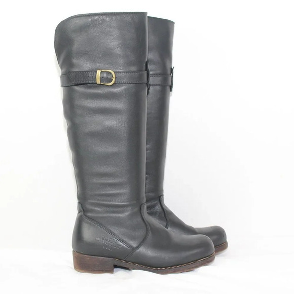 SAUTE MOUTON ladies leather Boots size 38 - Picture 4 of 14